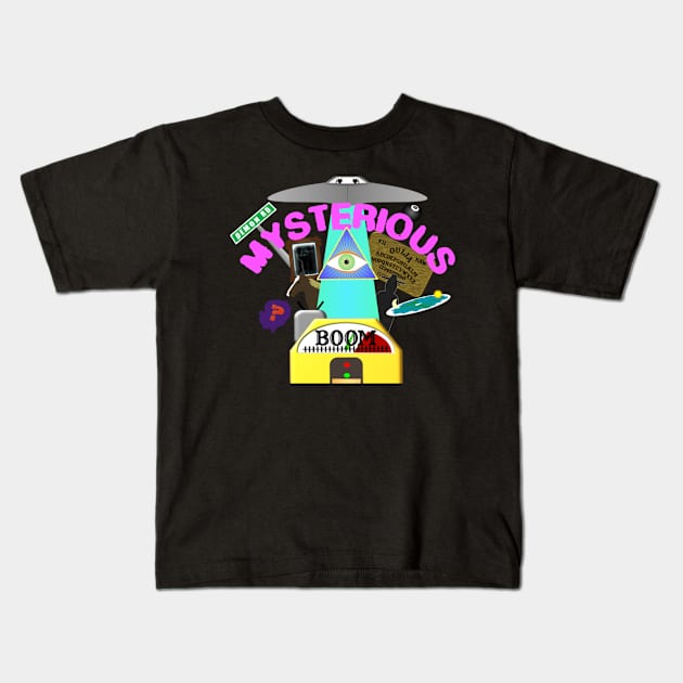 Mysterious Boom! Kids T-Shirt by MysteriousBoom